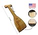 The Grill Oar - Wooden Grill Scraper and Cleaner, Made in The USA, Premium Red Oak Wood, Cleans Top and Between Grates, Safe Replacement for Wire Bristle Brush, Free Can Cooler Included!
