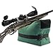 Laspur USA Outdoor Tactical Shooting Rest Bench Front & Rear Sand Bag Combo Holders for Gun Rifle Hunting Photography - Unfilled (Green)