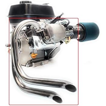 mini bike straight pipe exhaust