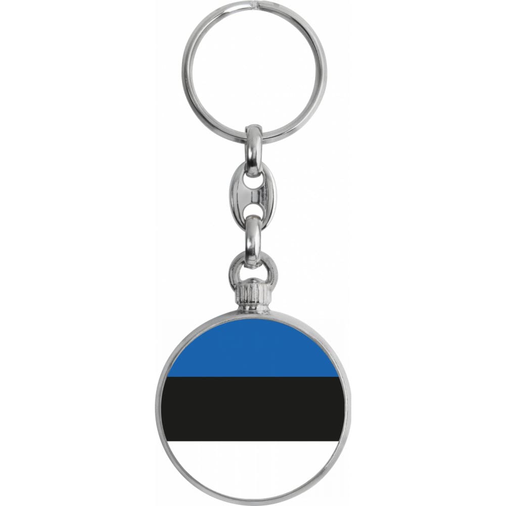 Toff London Estonia Flag Keyring