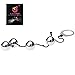 Utimi Stainless Steel Anal Beads Vaginal Beads Masturbation Sex Toy with a Rock Ring (Type 1#)