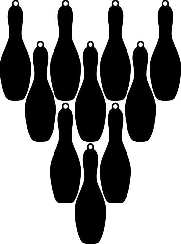 High Caliber AR500 Bowling Pin Targets - for Precision Bowling Practice ...