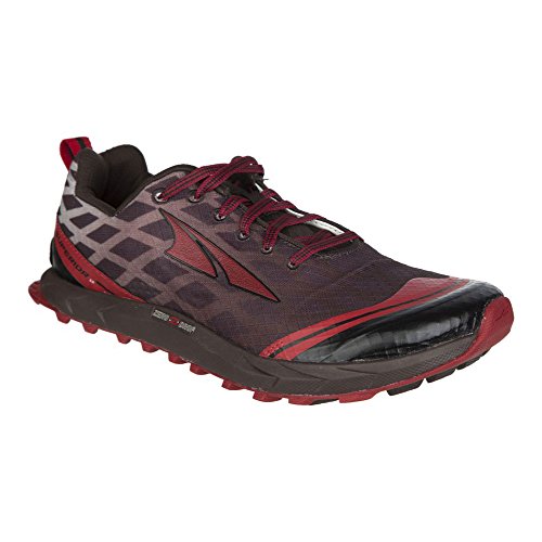 Altra Men's Superior 2 Trail Running Shoe, Racing Red/Chocolate, 9 M US