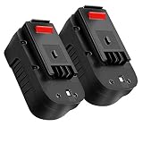2Pack HPB18 3.6Ah 18V Replacement for Black and Decker Battery, Battery for B&D HPB18-OPE 244760-00 A1718 FSB18 FEB180S A18 FS18FL