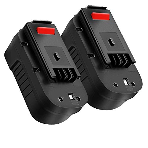 2Pack HPB18 3.6Ah 18V Replacement for Black and Decker Battery, Battery for B&D HPB18-OPE 244760-00 A1718 FSB18 FEB180S A18 FS18FL
