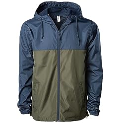 Global Blank Men's Windbreaker Jacket Lightweight