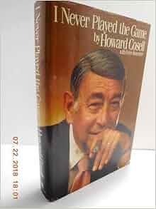 I Never Played the Game: Howard Cosell, Peter Bonventre: 9780688044817
