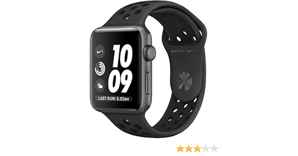Nike + GPS + Cellular Black Strap Smart 