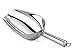 TeamFar Stainless Steel Ice Scoop, Small Metal Food Candy Scoop for Kitchen Bar Party Wedding - 6 Ounces primary