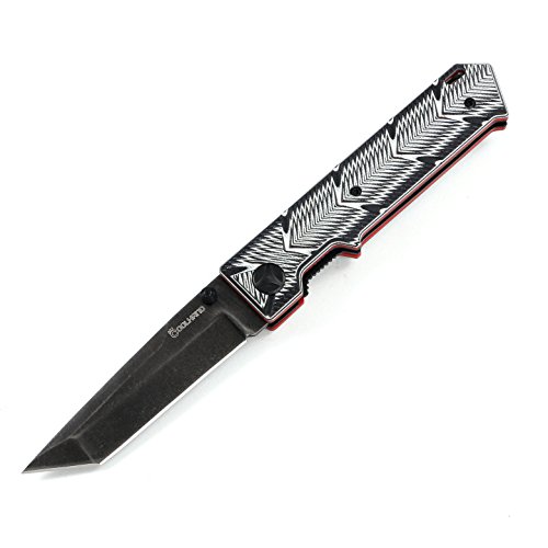 Cool hand 4.25   tanto 440c steel pocket knife w/cnc g1…