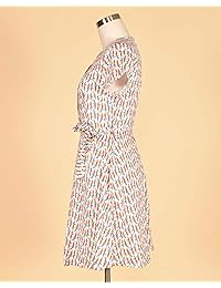 Sidecca - Vestido de mujer, estilo vintage, diseño de zanahoria con botones