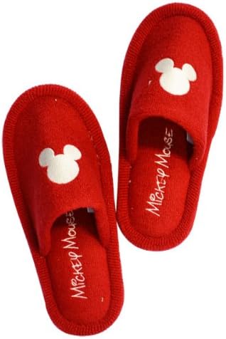 Charmant Mickey Mouse slippers Red