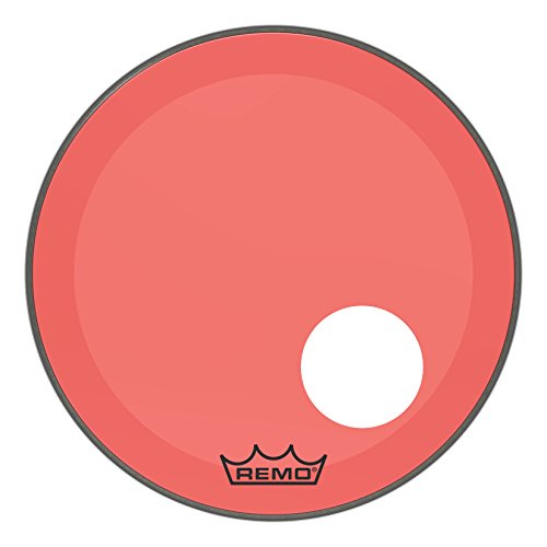 Remo Powerstroke P3 Colortone Red Bass Drumhead, 20