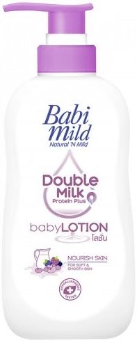 Amazon Com Babi Mild Double Milk Protein Plus Lotion Size 450 Ml Home Kitchen