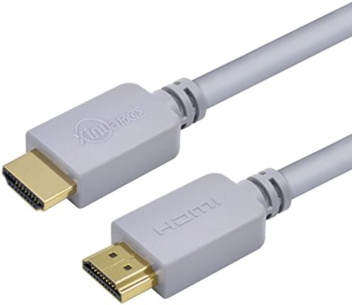 HDMI Cable 4.95ft- High Speed 18Gbps, Gold Plated Connectors, HDMI Cord Fixeover,HDMI 2.0 Cable, Support 4K 3D, Ethernet, Audio Return for Projector TV, Monitor, PC, TV BOX ,Playstation PS2/PS4/XBOX