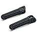 Krator Black Motorcycle Foot Pegs Footrests Left & Right For Yamaha YZF R6 1999-2014 Front