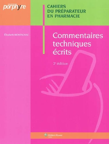 Commentaires techniques écrits