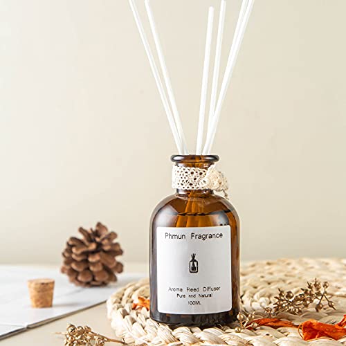 Scented Candles Gifts Set for Women with Natural Soy & Reed Diffuser Oil,Thanksgiving Christmas Mother\'s Day Valentine\'s Day Birthday Gifts PHMUN