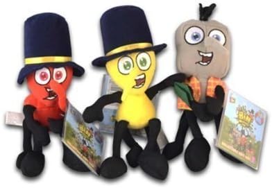 Bin Weevils 8 Inch Plush Set of 3 (Clott, Dosh &amp; Tink) by Bin Weevils