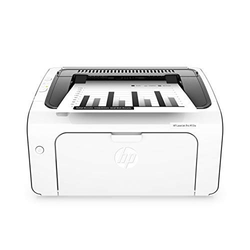 HP Laserjet Pro M12w Wireless Laser Printer, Amazon Dash Replenishment Ready (T0L46A) (Renewed)