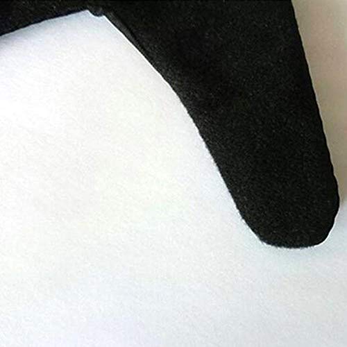 Dickin Hairdressing Three Finger Glove Black Heat Resistant Finger Glove Styling Tools Styling Treatments