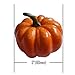 3“ (80mm) Mini Artificial Pumpkins - Package of 12