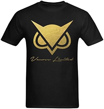 Flesiciate Male Vanoss Gaming Golden Logo Design Size XS T Shirt
