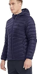 CAMEL CROWN Men Packable Down Jacket Hooded