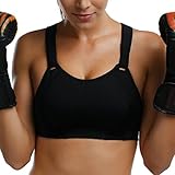 La Isla Women's High Impact Ultra Supportive Full Coverage Racerback Sports Bra