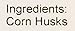 Los Chileros Corn Husks, 5 Pound