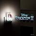 Disney Frozen 45670 LED Night Light, Anna and Elsa, Princess, Plug-in, Dusk-to-Dawn Sensor, Girl's Room Decor, UL-Certified, Ideal for Bedroom, Nursery, Bathroom, Kid's Playroom