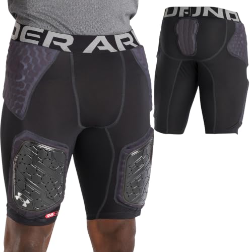 Under Armour Unisexs Gameday Pro Football Pant, Black, XL