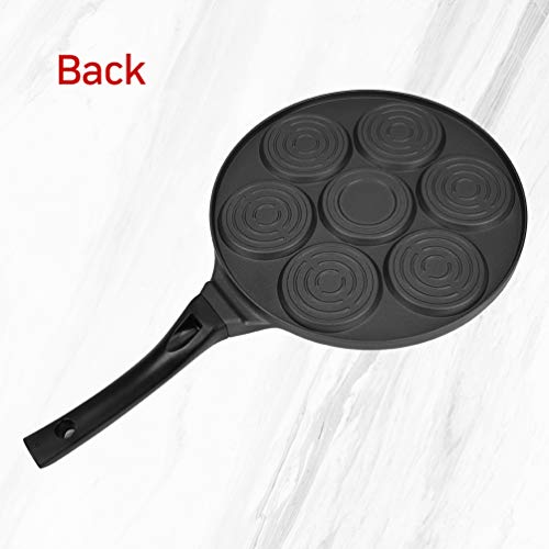 Emoji Smiley Face Pancake Pan, Ejoyway Nonstick Pancake Griddle with 7