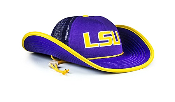 Cowbucker LSU Tigers Purple Bucker Hat 