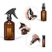 Glass Spray Bottle, Amber Glass Spray Bottles, HOMFUL Spray Bottle Essential Oil Bottles for Essential Oils, Cleaning Products, Homemade Cleaners, Aromatherapy(16oz x 2 2oz x 3 10ml x 4)