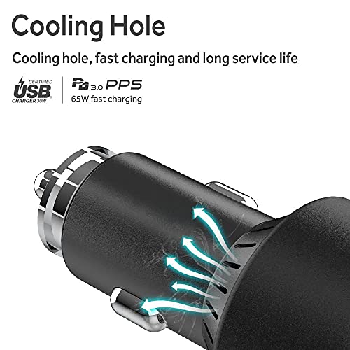 BoxWave Car Charger Compatible with Ulefone Note 6T PD Car