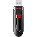 Sandisk Cruzer Glide USB Flash Drive, 64 GB, Black/Red (SDCZ60-064G-A46)