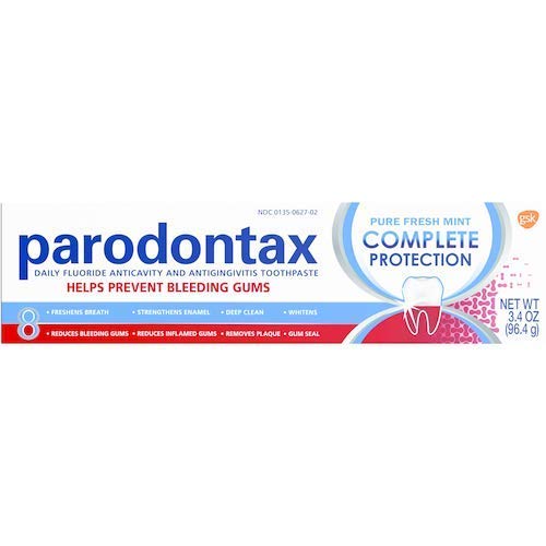 PARODONTAX COMPLETE PROTECTION PURE FRESH MINT (PACK OF 6)