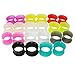 Piercing Area 11 Pairs Thin Silicone Flexible Ear Expander Kit Tunnels Plugs Earlets Earskin Hollow Body Piercing 11 Colors 14MM