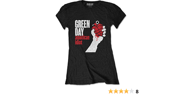 American Idiot Black Fitted T-Shirt 