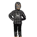 Dressy Daisy Boys' Black Spiderman Superhero Fancy Party Halloween Costume Outfit Size 4-5