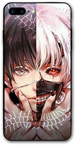 SWDFFG iPhone 7/8 Plus Case- Stylish Tokyo Ghoul PC Slim Shockproof Flexible Back Protective Case for iPhone 7/8 Plus