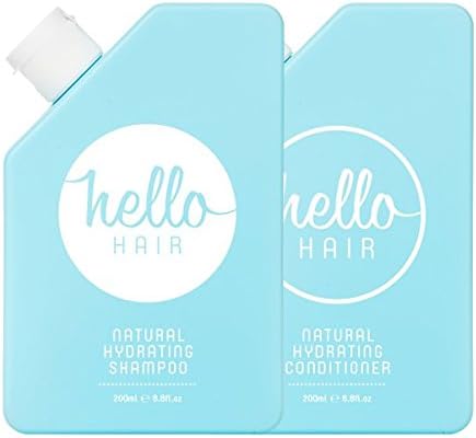 Hello Hair Natural Hydrating Shampoo & Conditioner Duo