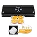 DaPai Automatic Food Vacuum Sealer for food Preservation and Storage,with Vacuum Bags(Black)