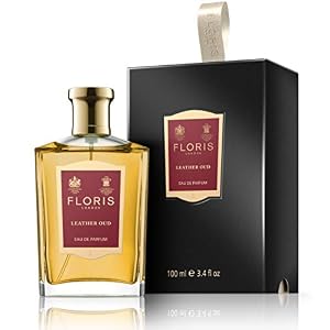 Floris London Leather Oud Eau de Parfum Spray, 3.4 Fl Oz