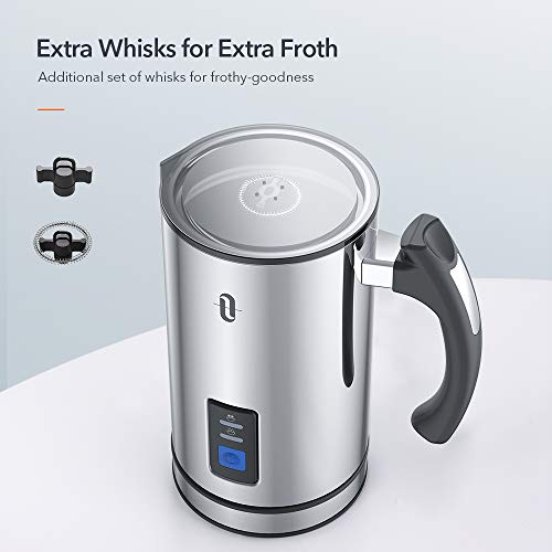 image for TaoTronics Automatic Milk Frother Warmer Electric Liquid Heater with H