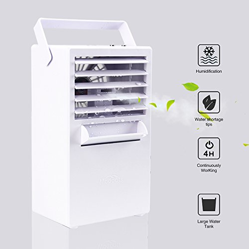 New view personal misting fan 9.5-inch portable air con…
