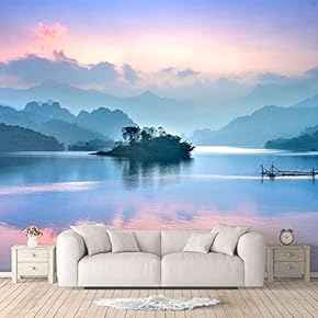 Wall Murals for Bedroom Beautiful Nature Norway Natural Landscape Large Removable Wallpaper Peel and Stick Wall Stickers - 66x96 inches