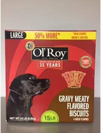 rolls rocky dog biscuits