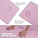 TENOL JELS Yoga Mat Non Slip Eco Friendly SGS Certified TPE Yoga Mat Extra Thick 1/4″ Exercise ＆ Fitness Mat with a Carrying Strap for Yoga Pilates and Bikram (Pink)thumb 1